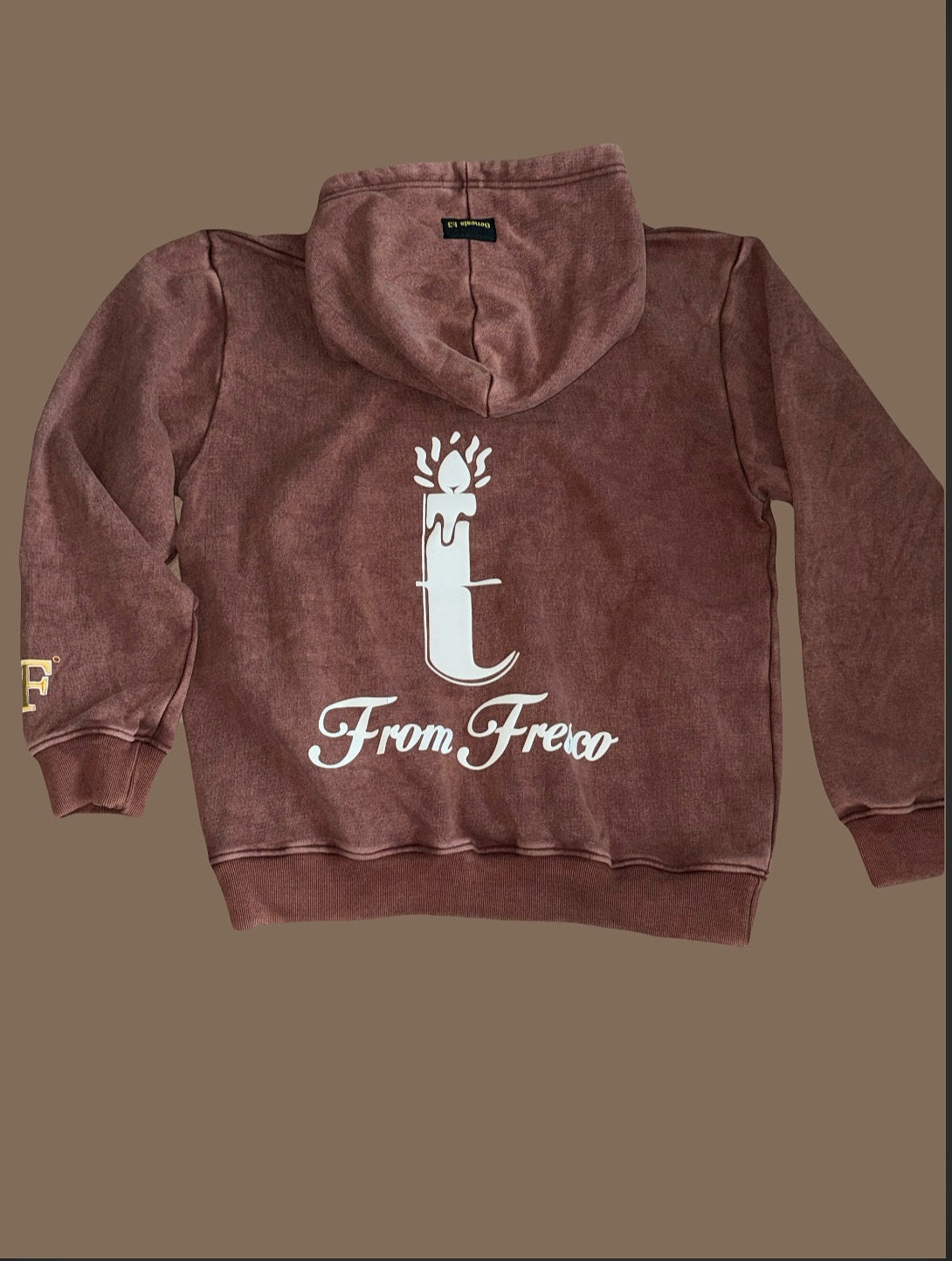 Oversized Heavy Hoodies - Crimson Brown